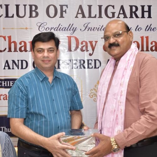 Felicitation of Dr. Varun Gupta on the occasion of Doctors Day